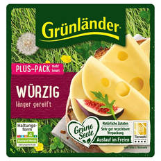 Grünländer Plus Pack 156 g, Würzig