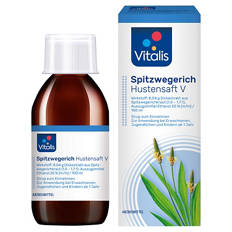 Hustensaft/-sirup 200 ml, Spitzwegerich Hustensaft