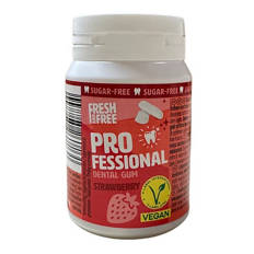 Professional Dental Kaugummis 70 g, Strawberry