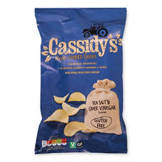 Gluten Free Sea Salt & Cider Vinegar Hand Cooked Crisps
