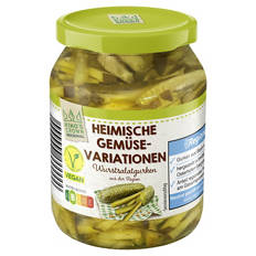 Heimische Gemüsevariationen 185 g, Wurstsalatgurke