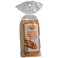 Brioche, geschnitten