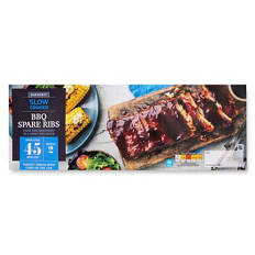 Slow Cooked BBQ Pork Spare Ribs