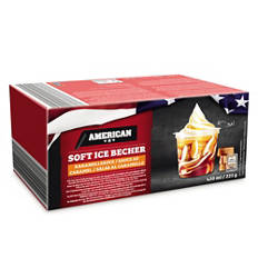 Soft-Eis-Becher, Vanille-Karamell