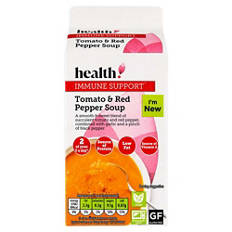 Red Pepper, Carrot and Tomato Soup