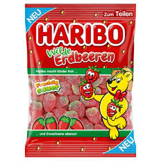 Haribo Erdbeerzeit 175 g, Wilde Erdbeeren