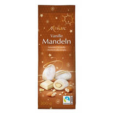 Edelnuss-Sortiment, Vanille Mandeln