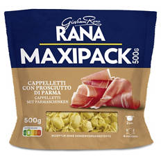 Tortelloni Big Pack 500 g, Prosciutto di Parma