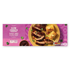 Slow Cooked BBQ Pork Spare Ribs