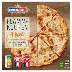 Flammkuchen 255 g, 4-Käse