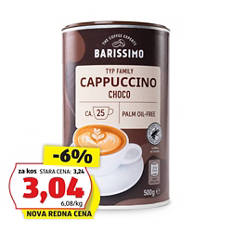 Cappuccino, čokolada