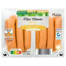 Mini Wiener 320 g, Geflügel