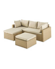 Rattan Garden Sofa