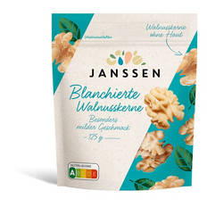 Blanchierte Walnüsse pur 125 g
