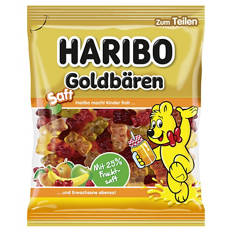 Fruchtgummi 160 g, Saft Goldbären