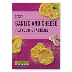 Garlic Pita Crackers
