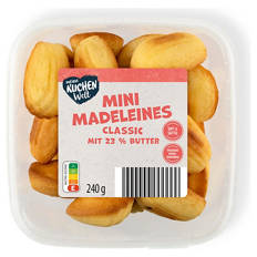 Mini Kuchen 240 g, Mini Madeleines