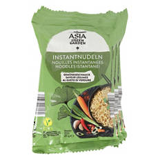 Noodles istantanei, verdure