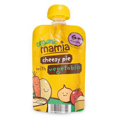 Organic Cheesy Pie With Vegetables