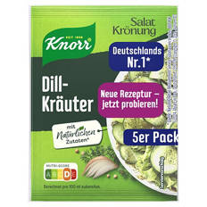 Salatkrönung 5er-Pack, Dill-Kräuter