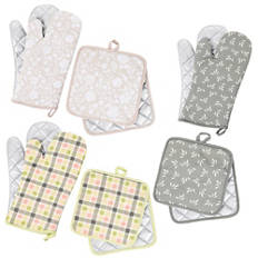 Komplet kuhinjskih prijemalk/rokavic