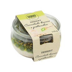 Cheesecake in vetro al pistacchio