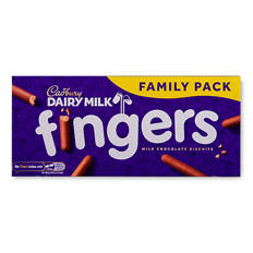 CADBURY, Chocolate Fingers 189g