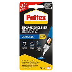 Reparaturkleber, Pattex Sekundenkleber Gel 4 g