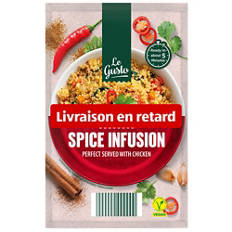 Couscous aromatisé, infusion aux épices