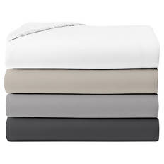 Jersey Boxspringbett Spannbetttuch, Weiß