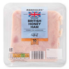 British Cooked Honey Ham 10 Slices
