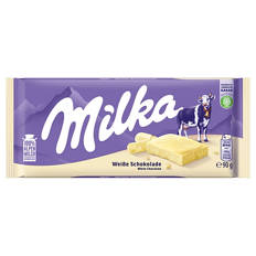 Schokolade 90 g, Weiße Schokolade
