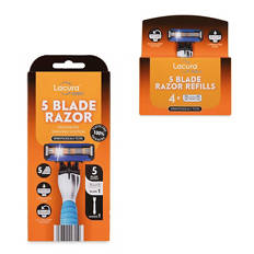 Men's Razor Handle & Blade/Refills