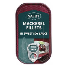 Filetto di sgombro, salsa di soia dolce