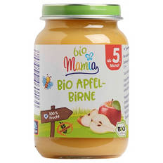 Bio-Früchte 190 g, Apfel-Birne