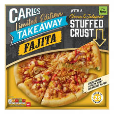 Fajita Stuffed Crust Pizza