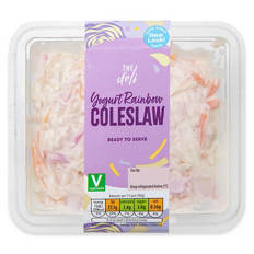 Yogurt Rainbow Coleslaw