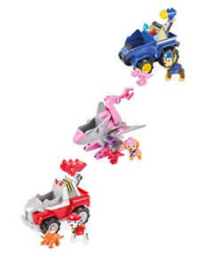 Paw Patrol and Dino Vehicles