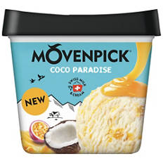 Glace, coco paradise