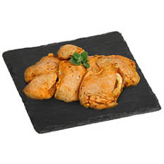 Poulet Oberschenkel, gewürzt