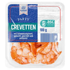 Meeresfrüchte 100 g, Party Crevetten