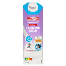 Laktosefreie H-Milch 1,5 % 1 l