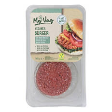 Assortimento vegano, hamburger