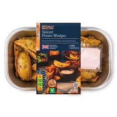 Spiced Wedges with Pink Aioli