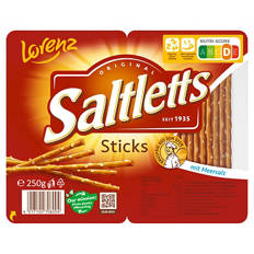 Saltletts Sticks 250 g, Classic