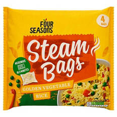 Carrot, Peas & Sweetcorn Steam Bags 4 Pack