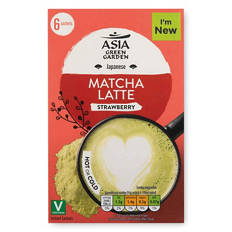 Strawberry Matcha Tea Latte