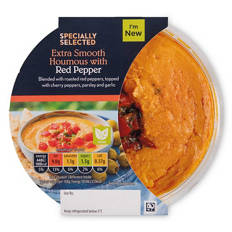 Red Pepper Topped Houmous