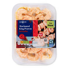 Ready to Eat Sriracha Marinated King Prawns