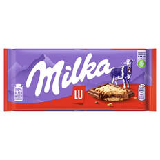 Tafelschokolade 87 g, Milka & LU-Kekse